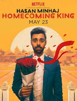 Hasan Minhaj: Homecoming King comedy special poster